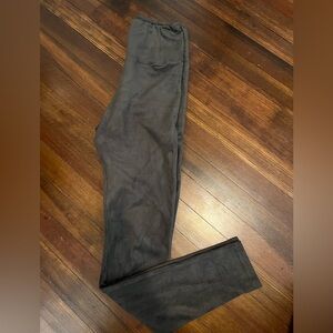 Wilfred faux suede leggings